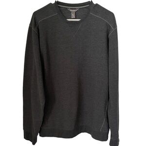 Eddie Bauer Men’s Pullover Sweatshirt Size TL Tall Large Dark Grey Preowned